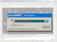 PDF to DWG Converter SA 1.9 screenshot